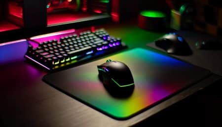 Tapis de souris lumineux: boostez votre gaming !