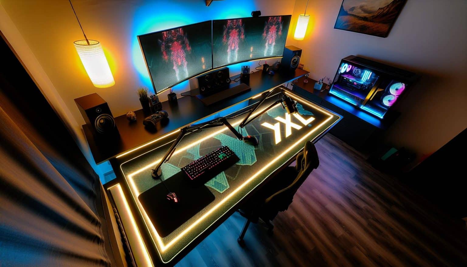 Tapis gaming XXL: booste ton setup dès maintenant